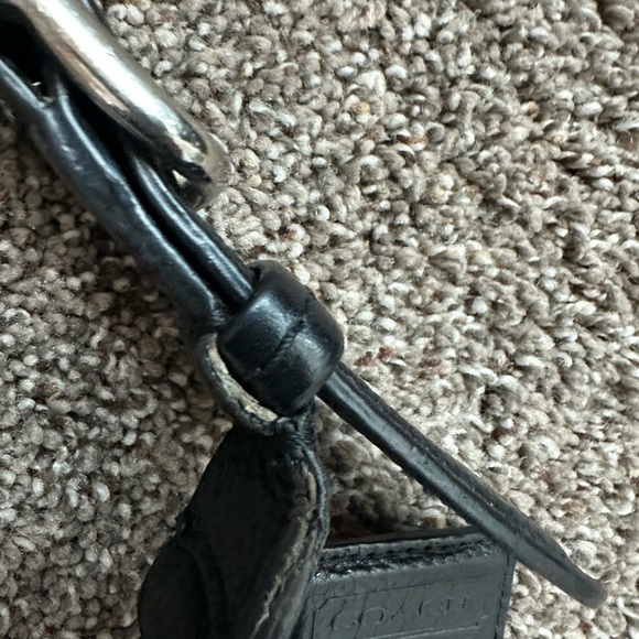 Coach F16535 Penelope Hobo Shoulder Bag Black - Picture 9 of 13